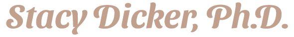 Stacy Dicker, Ph.D. logo